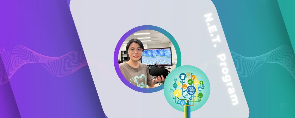 Mingyang Xie won this year’s N.E.T. Academic Excellence Award